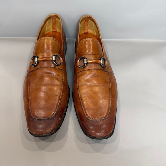 Magnanni Rafa V Water Resistant Loafer (Cognac) - Picture 2 of 9